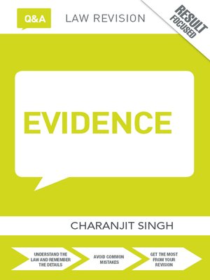 cover image of Q&A Evidence